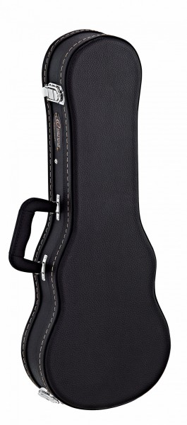 ORTEGA Economy Concert-Ukulele-Hardcase - Black (OUCSTD-CC)