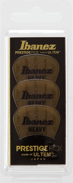 IBANEZ Picks Teardrop Shape "Prestige" Ultem 1 mm Heavy 3 pcs. - 1 mm Heavy 3 Stück (BUL17H)