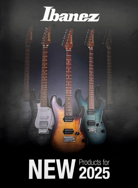 IBANEZ News Broschüre 2025 (CAT-IB25-NEWS)