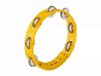 NINO Percussion Compact Molded ABS Tambourine - 8" (NINO49Y)