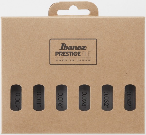 IBANEZ Prestige Nut File Set for Electric Guitars - (.009/.011/.016/.024/.032/.042) (4449EG6X)