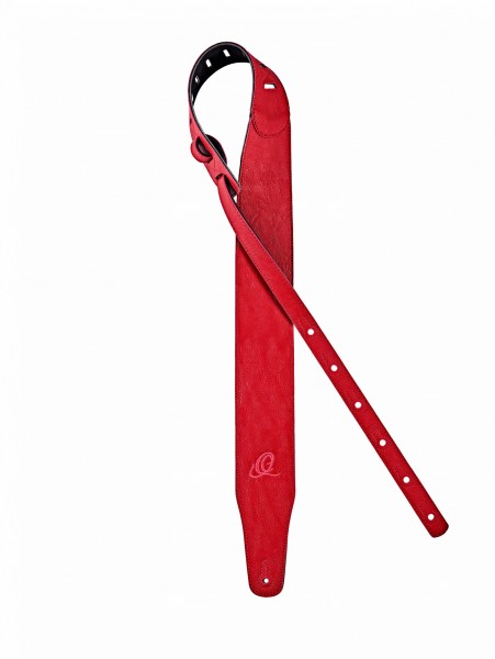 ORTEGA Vegan Series Guitar-Strap - Red (OSVG-75RD)