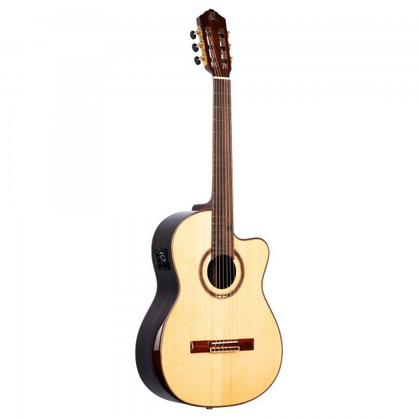 ORTEGA The Privat Room 4/4 Konzertgitarre 6-string - Natur + Gigbag (STRIPEDSU.C/E)