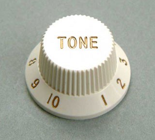 IBANEZ tone control knob - white for AT100CL/JEM505/JEM7V7/JEM7V (4KB1JF2W)