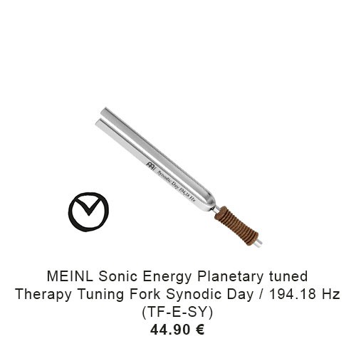  MEINL Sonic Energy Tuning Fork - Synodic Day - 194.18 Hz (TF-E-SY)