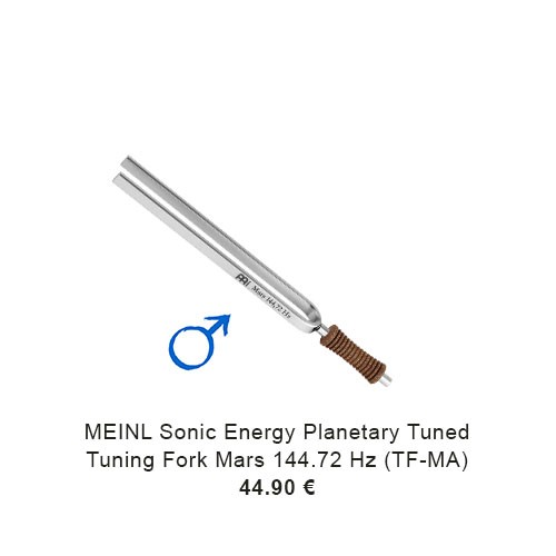 MEINL Sonic Energy Tuning Fork - Mars - 144.72 Hz (TF-MA) 