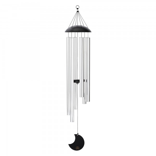 MEINL Sonic Energy Moon Meditation Chime 44"/110 cm - 432 Hz - Round Arch/Silver (MMC44S)