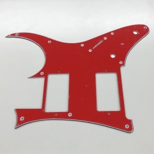 IBANEZ Pickguard für GRG - 3 ply red/white/black (4PGGRHHR-RWB)