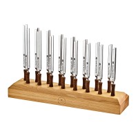 MEINL Sonic Energy Planetary Tuned Tuning Forks Complete Set-up - Content: 16 Tuning Forks, including Stand (TF-SET-16)