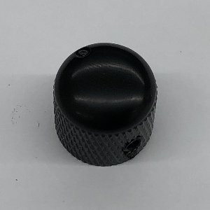 IBANEZ Control Knob Metal round head, small, black Screw lock, with indicator (4KBDSSW-BK)