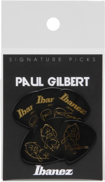 IBANEZ Paul Gilbert Signature Picks - 6 pcs (B1000PG-BK)