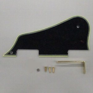 black anodized aluminum pickguard