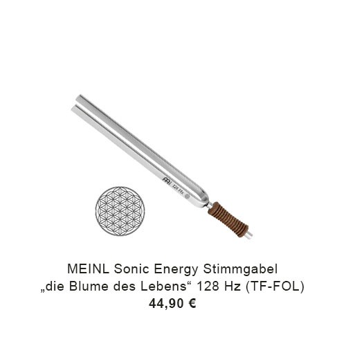 MEINL Sonic Energy "die Blume des Lebens" - Stimmgabel - 128 Hz (TF-FOL)