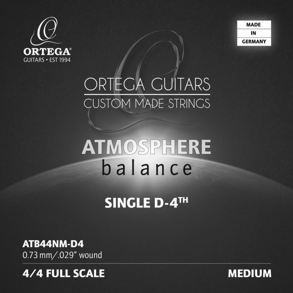 ORTEGA Atmosphere Balance Series Nylon String - D4 Medium Tension (ATB44NM-D4)