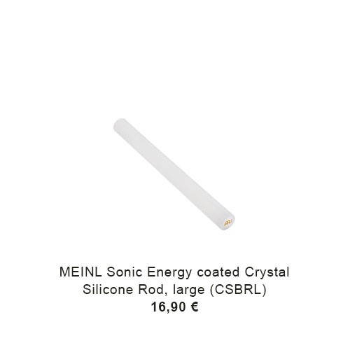 MEINL Sonic Energy Coated Crystal Silicone Rod, large (CSBRL) 