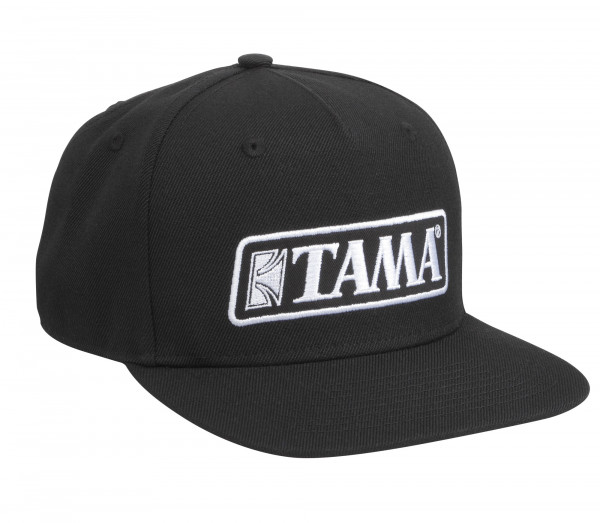 TAMA Baseball Cap Black - White embroided logo (TAMC001)