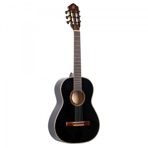 ORTEGA Family Series 3/4 Classical Guitar 6 String - Spruce / Mahogany Black + Gig Bag (R221BK-3/4)