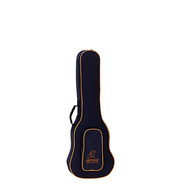 ORTEGA Economy Series Bariton-Ukulele-Bag - Black/Orange (OUBSTD-BA)