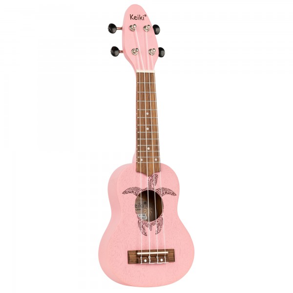 KEIKI K1 Series Sopranino Ukulele 4 String - Okoume Pink (K1-PNK)