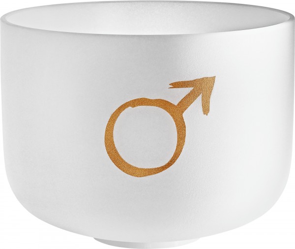 MEINL Sonic Energy 12" Planetary Tuned Crystal Singing Bowl, Mars 144,72 Hz (PCSB12MA)