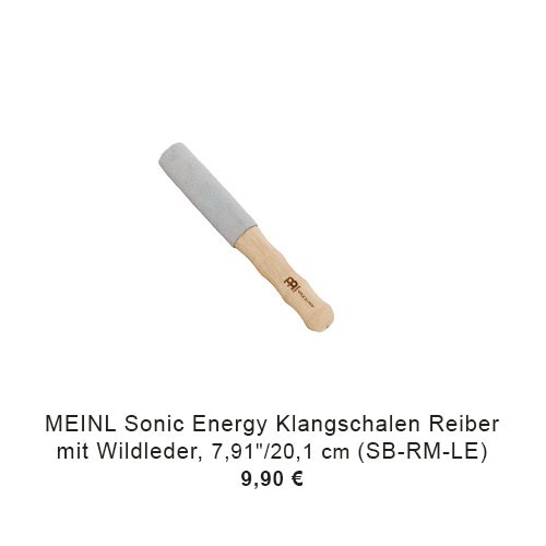 MEINL Sonic Energy Klangschalen Reiber Wildleder - 7.91"/20,1 cm (SB-RM-LE) 