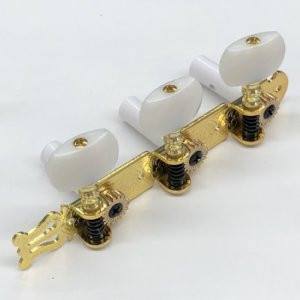 IBANEZ Machinehead Right Gold, Pearl Knob For TOD10N, FRH10N, AEG50N, GA11CE, GA34STCE, GA5TCE, GA6CE (2MC0014R-GDP)