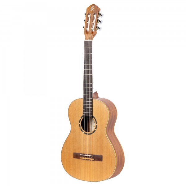 ORTEGA Family Series 3/4 Classical Guitar 6 String Lefty - Cedar / Mahogany Natural + Gigbag (R122L-3/4)