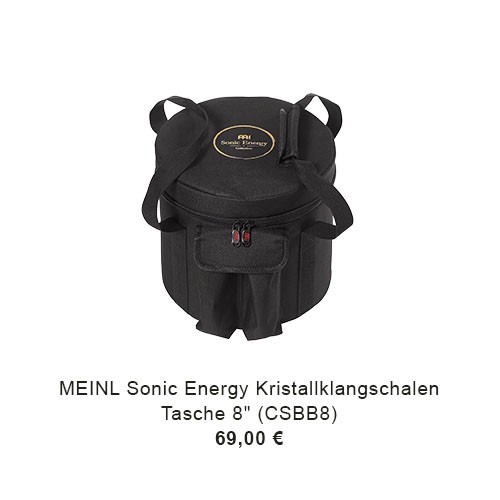 MEINL Sonic Energy Kristallklangschalen Tasche, 8" (CSBB8) 