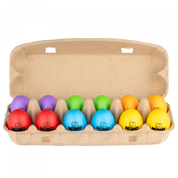 NINO Percussion Egg Shaker Set - Soft Sound (NINOSET19)