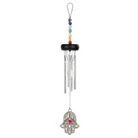 MEINL Sonic Energy Mini Hamsa Chakra Chime 12"/30 cm - Silver (HCC12MINI)