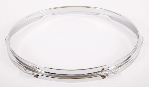 Tama hoop batter side 12" triple flanged 1,6 mm in chrome - 6 hole (MFH12-6)