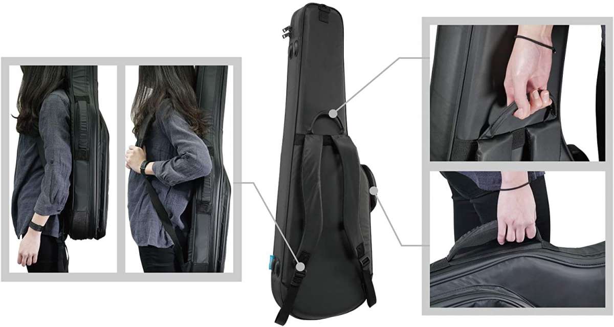 IBANEZ POWERPAD® ULTRA Gig Bag for Electric Guitar - Black (IGB724-BK) |  E-Guitar | Bags/Cases | Ibanez | MEINL Shop