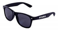 TAMA Sunglasses black with white logo (TAMA-SUNGL-WH)