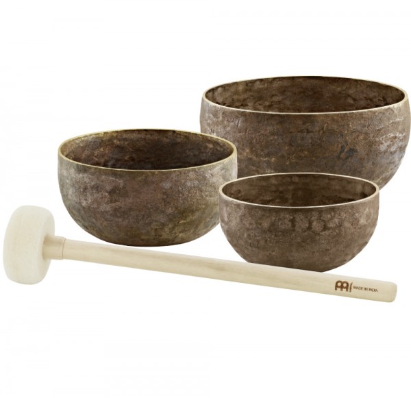 MEINL Sonic Energy 3-teiliges Origin Series Singing Bowl Set - 600/700/900g (SB-O-2200)