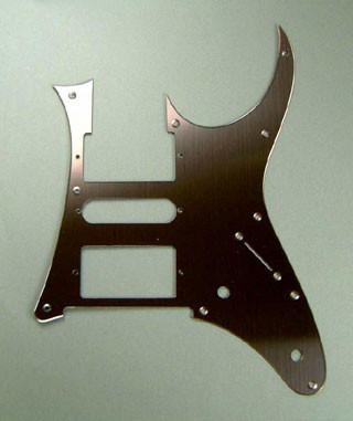 IBANEZ pickguard - hairline brown mirror for RG2550E-GK (2004/11-2007/10) (4PG00A0011)