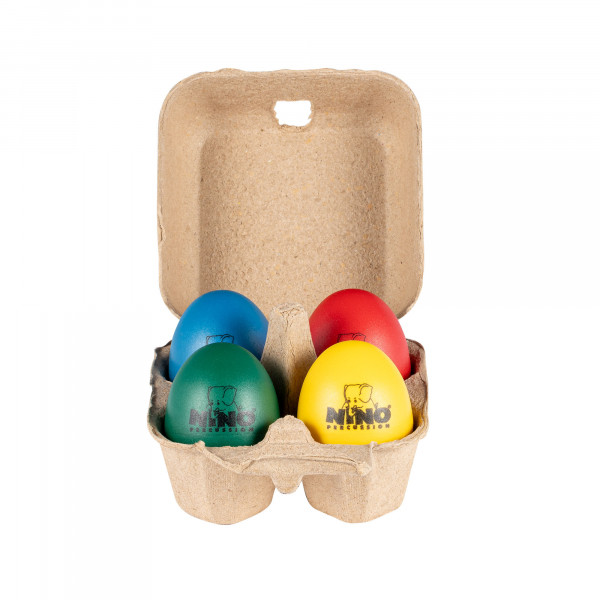 NINO Percussion Egg Shaker Box - 4 teilig (NINOSET20)