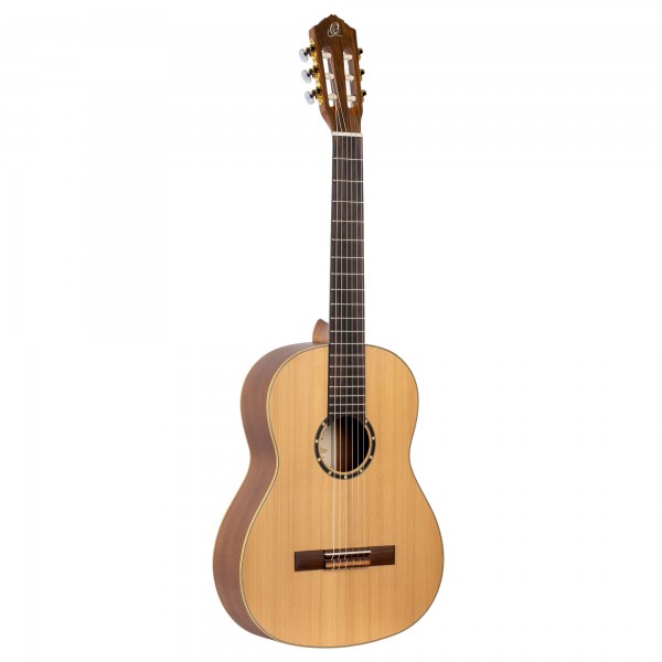 ORTEGA Family Series Pro 4/4 Konzertgitarre 6 String - Zeder / Mahagoni Natur + Bag (R131)