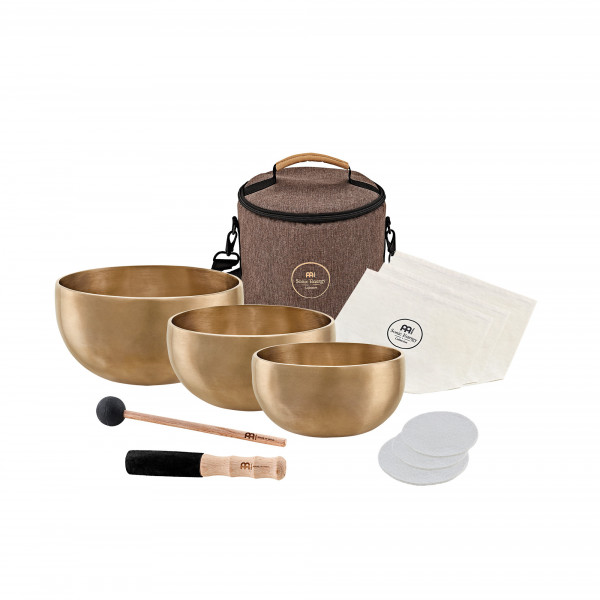 MEINL Sonic Energy Yoga Nidra Singing Bowl Set - 3 teilig (SB-Y1)