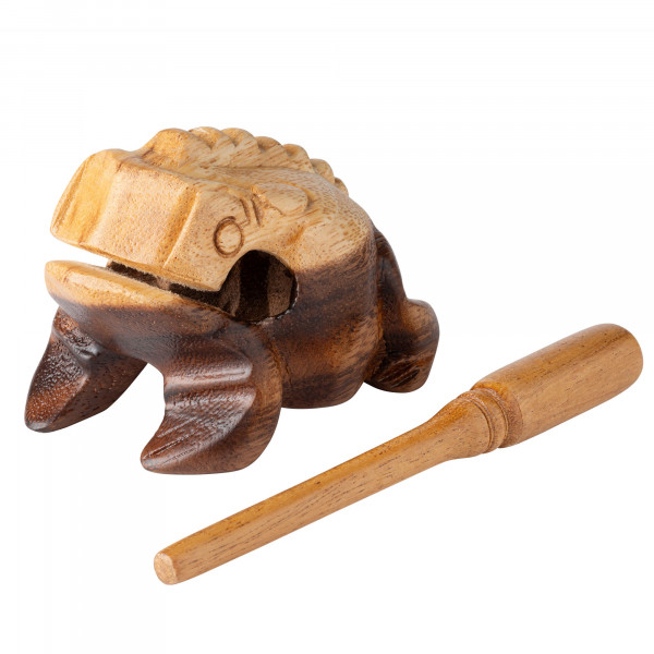 NINO Percussion Wood Frog Güiro - Small (NINO513NT)