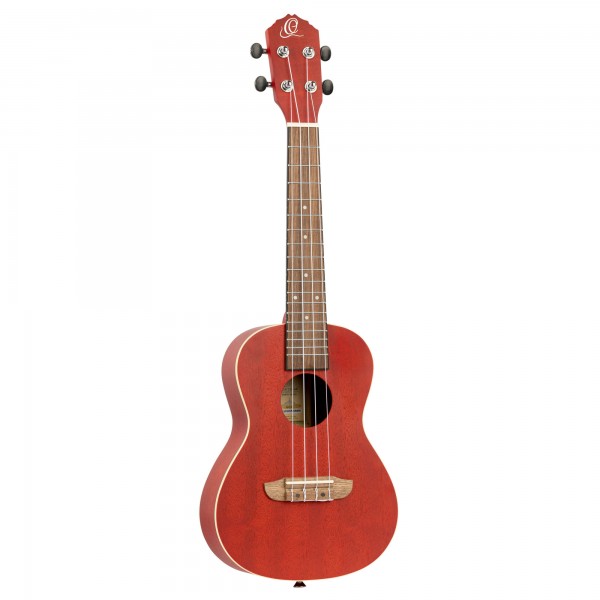 ORTEGA Earth Series Concert Ukulele 4 String - Fire Red (RUFIRE)