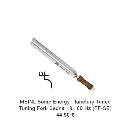 MEINL Sonic Energy Tuning Fork - Sedna - 181.60 Hz (TF-SE) 