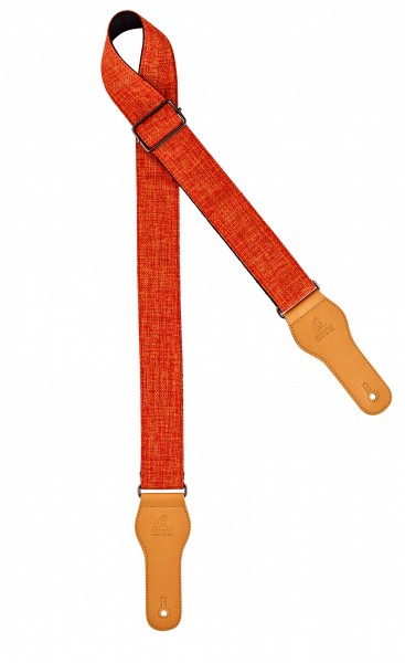 ORTEGA Casual Series Guitar Cotton Strap - Orange (OCS-260)