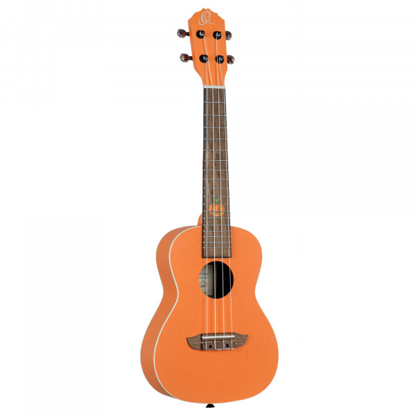 ORTEGA Custom Built Serie Halloween Edition Konzert Ukulele 4 String - Pumpkin Orange (RUHW)