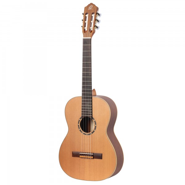 ORTEGA Family Series 7/8 Classical Guitar 6 String Lefty - Cedar / Mahogany Natural + Gigbag (R122-7/8-L)