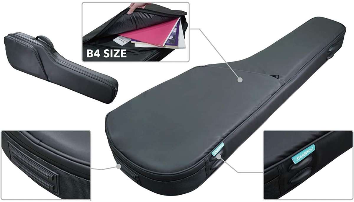 IBANEZ POWERPAD® ULTRA Gig Bag for Electric Guitar - Black (IGB724-BK) |  E-Guitar | Bags/Cases | Ibanez | MEINL Shop