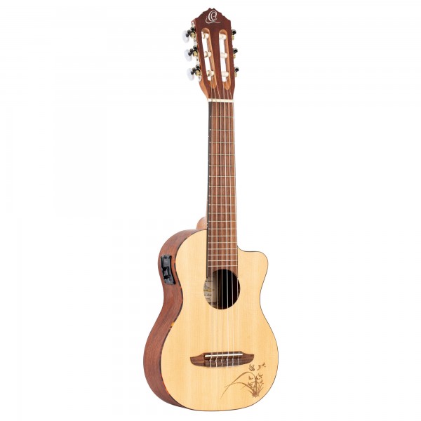 ORTEGA Mini | Travel Series 1/8 Gitarre 6-String - Natural (RGL5CE)