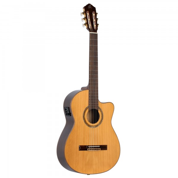 ORTEGA Performer Series 4/4 Classical Guitar 6-String - Natural + Gig Bag (RCE159MN)