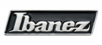 IBANEZ Logo Pin - Black & Silver Logo (IBPIN001)