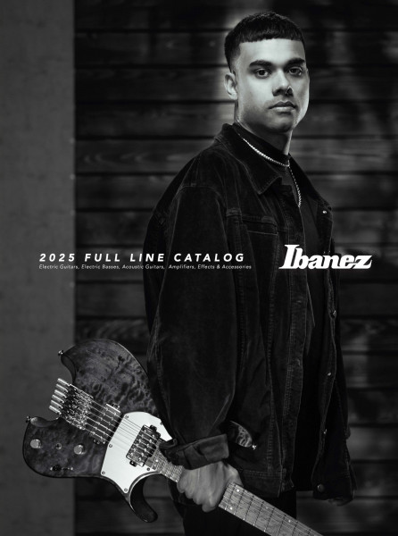 IBANEZ News Catalog 2025 (CAT-IB25-NEWS)