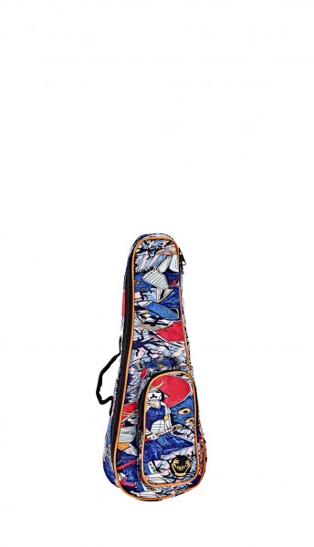 KEIKI Designer Serie Sopran Ukulele Bag - Samurai (KUB-SR-SO)